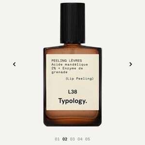 Brand new, never used Typology Exfoliating Lip Serum